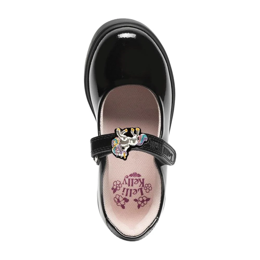 Lelli Kelly LK8913 NE03 Bella Black Patent School Shoes - Image 4