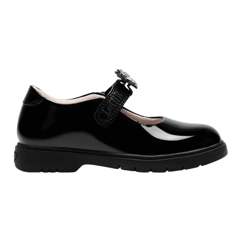 Lelli Kelly Melody 3 Black Patent School Shoes LK8933 NE03 - Image 3