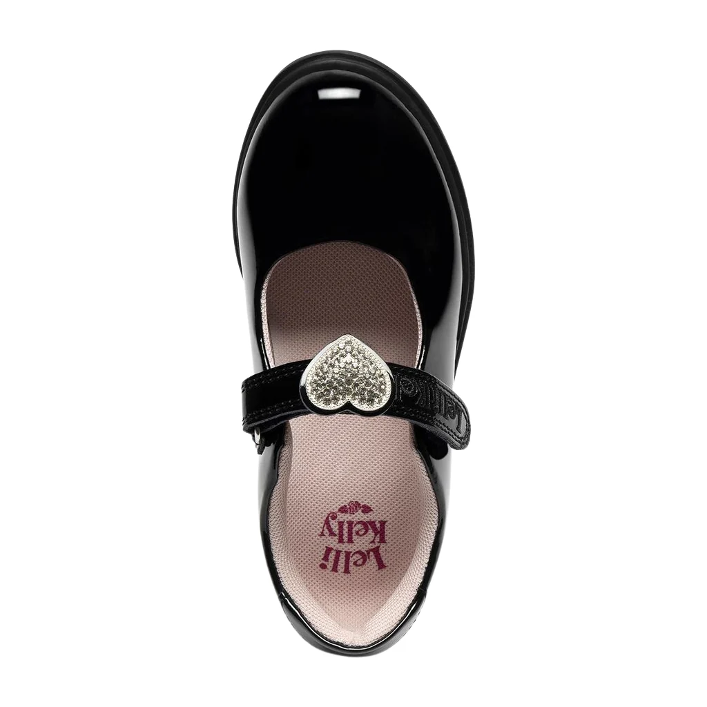 Lelli Kelly LK8934 NE03 Zoey Black Patent School Shoes - Image 5