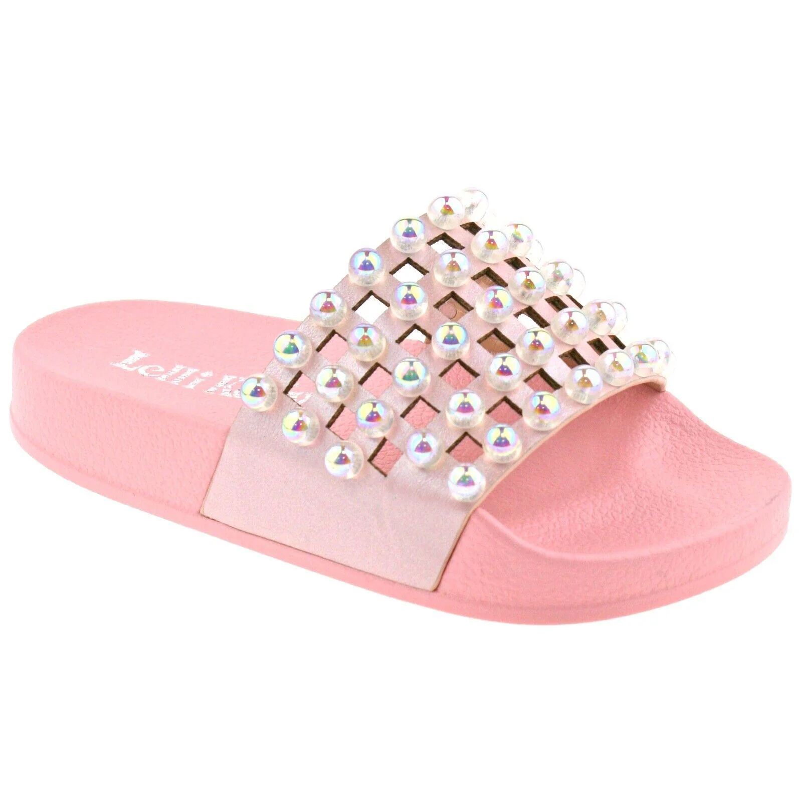Lelli Kelly LK9915 (AC01) Rosa Vittoria Pearlescent Slider Sandals - Image 7