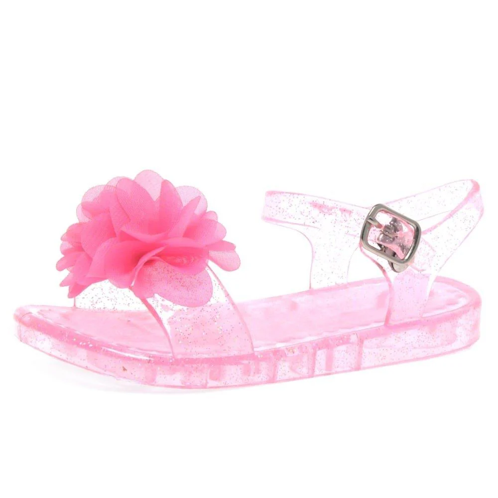 Lelli Kelly LK9944 (AC98) Transparent Pink Fiore Sandals - Image 11
