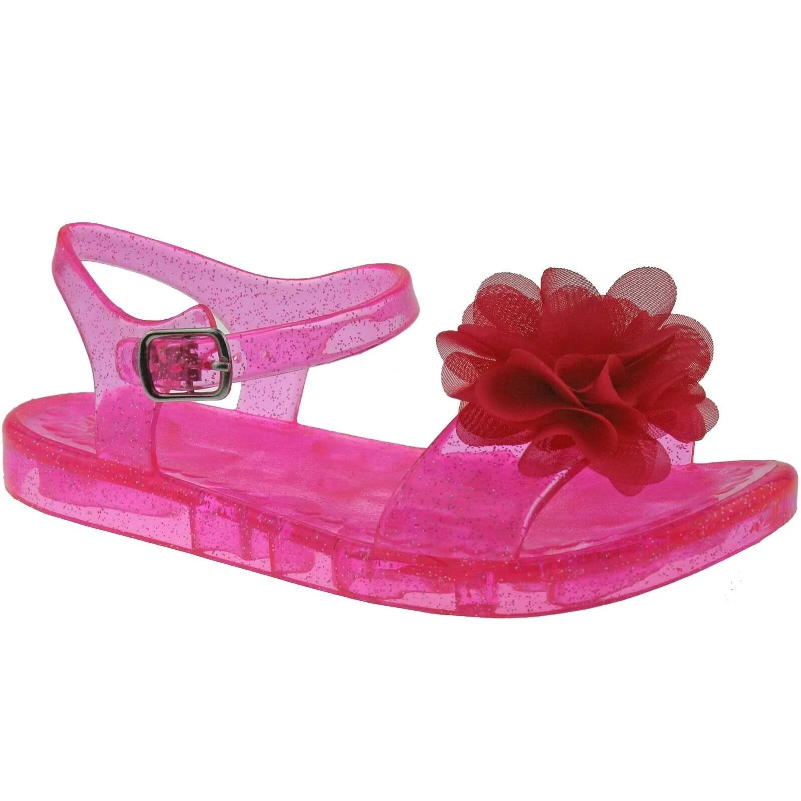 Lelli Kelly LK9944 (AN22) Transparent Fuchsia Fiore Sandals - Image 13