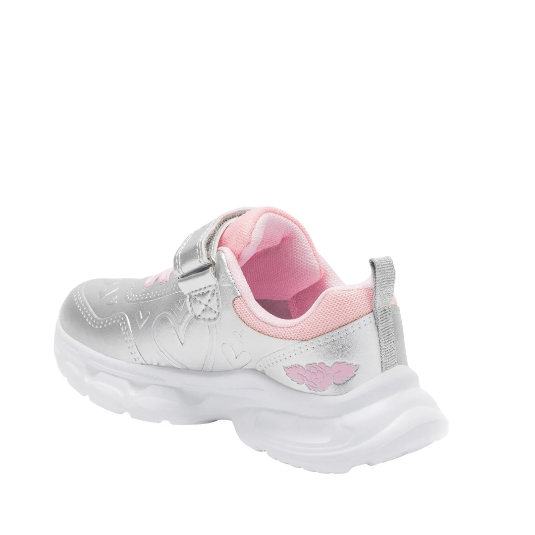 Lelli Kelly Marielle Silver Light Up Trainers LKAL5263 - Image 4