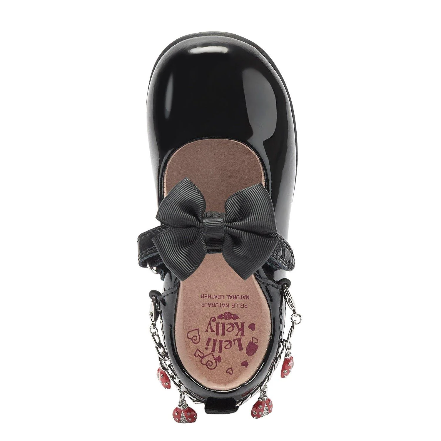 Lelli Kelly Ladybird G Fit Patent School Shoes LKSA8496 - Image 2
