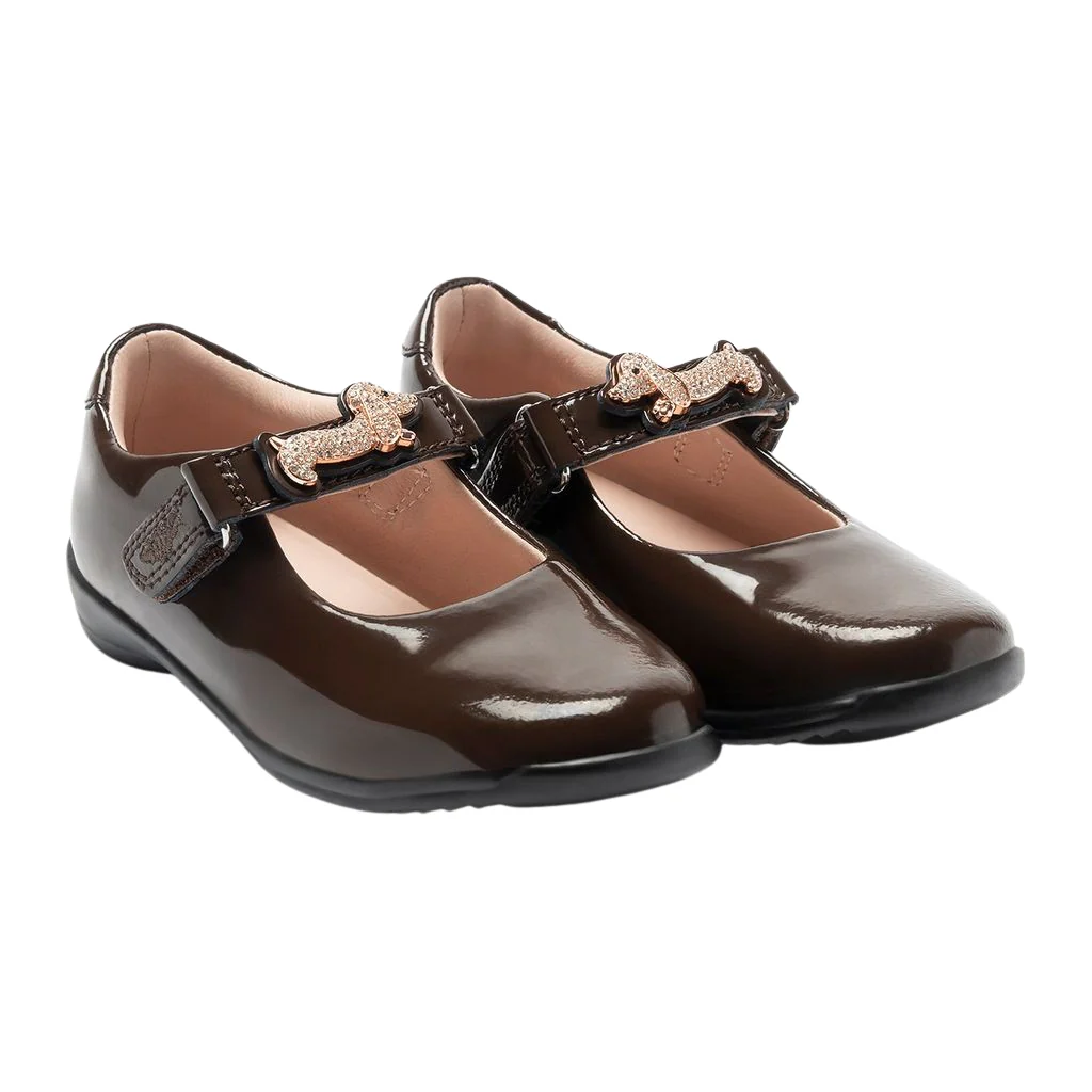 Lelli Kelly Taylor F Fit Patent School Shoes LKSI8466 - Image 16