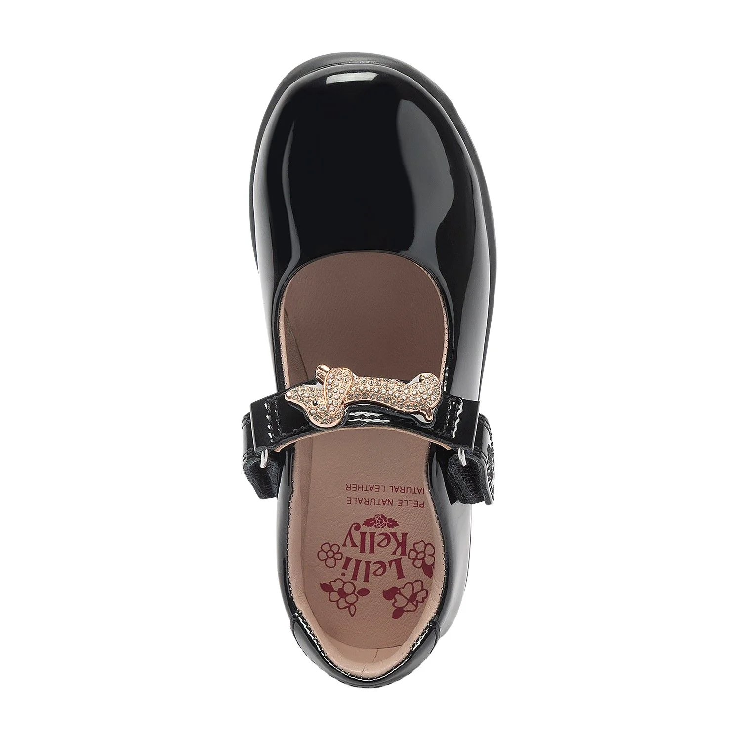 Lelli Kelly Taylor F Fit Patent School Shoes LKSI8466 - Image 6