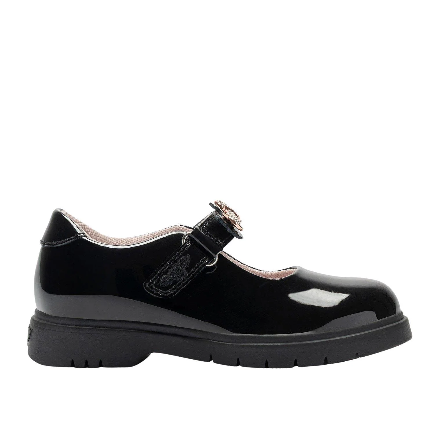 Lelli Kelly Taylor Black Patent School Shoes LKSI8966 - Image 2
