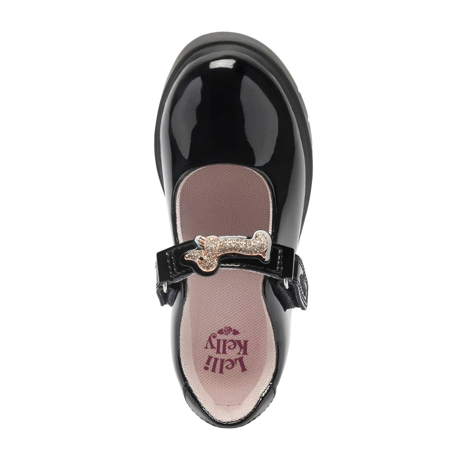 Lelli Kelly Taylor Black Patent School Shoes LKSI8966 - Image 3