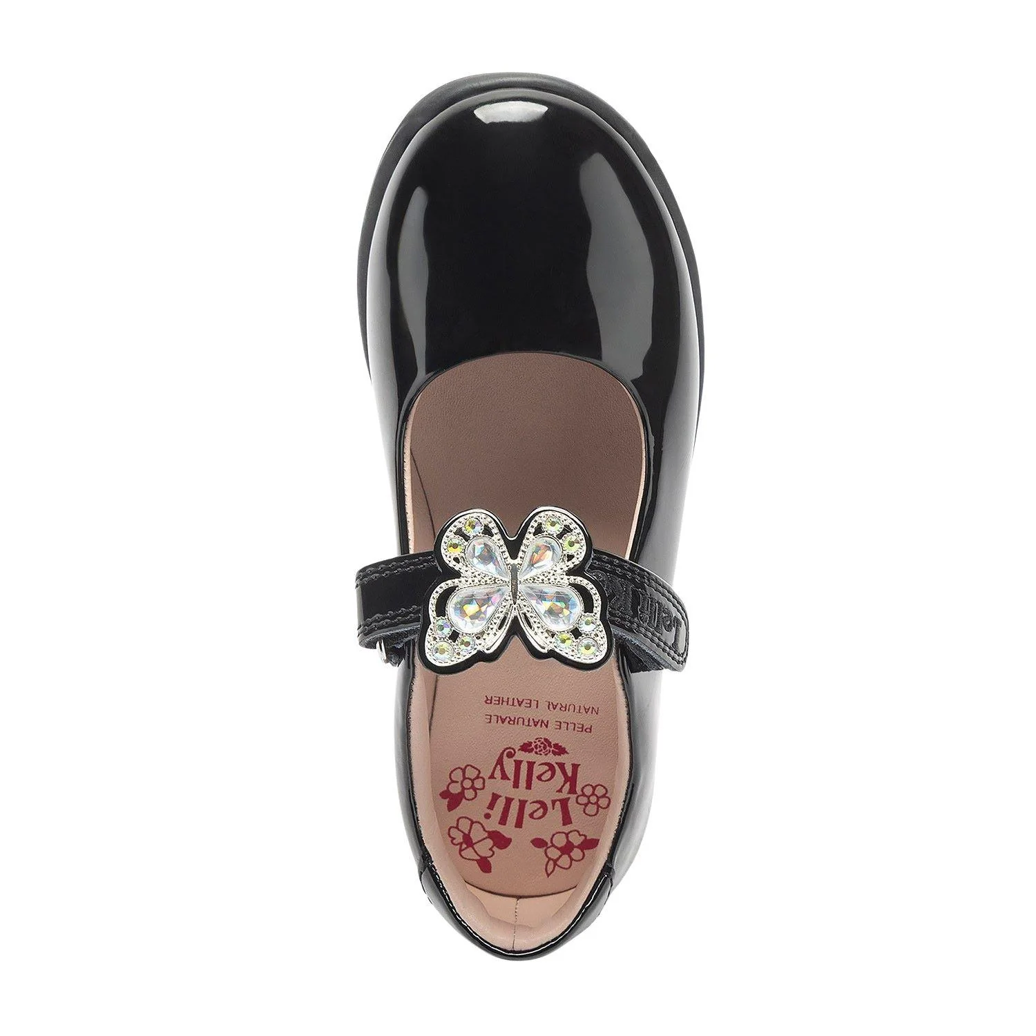 Lelli Kelly Selena F Fit Patent School Shoes LKSO8464 - Image 2