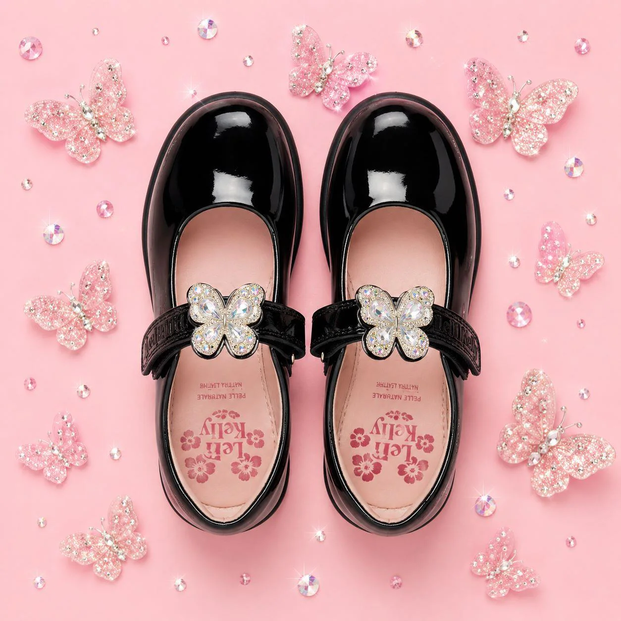 Lelli Kelly Selena G Fit Patent School Shoes LKSO8484 - Image 9