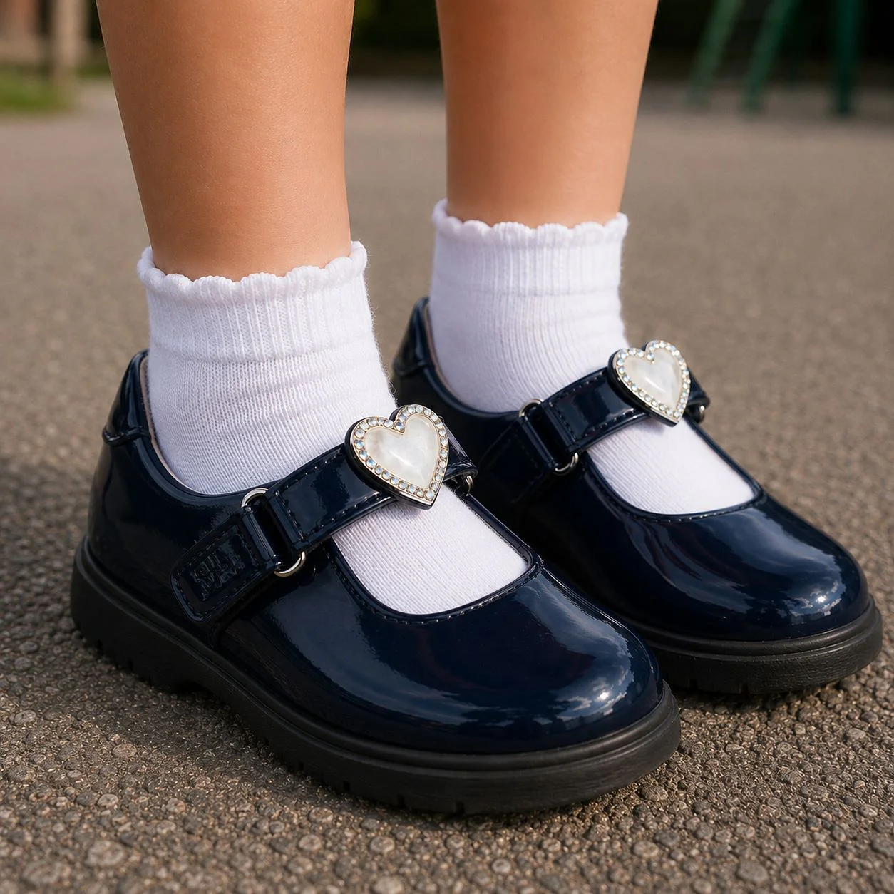 Lelli Kelly Sabrina G Fit Patent School Shoes LKSO8486 - Image 15
