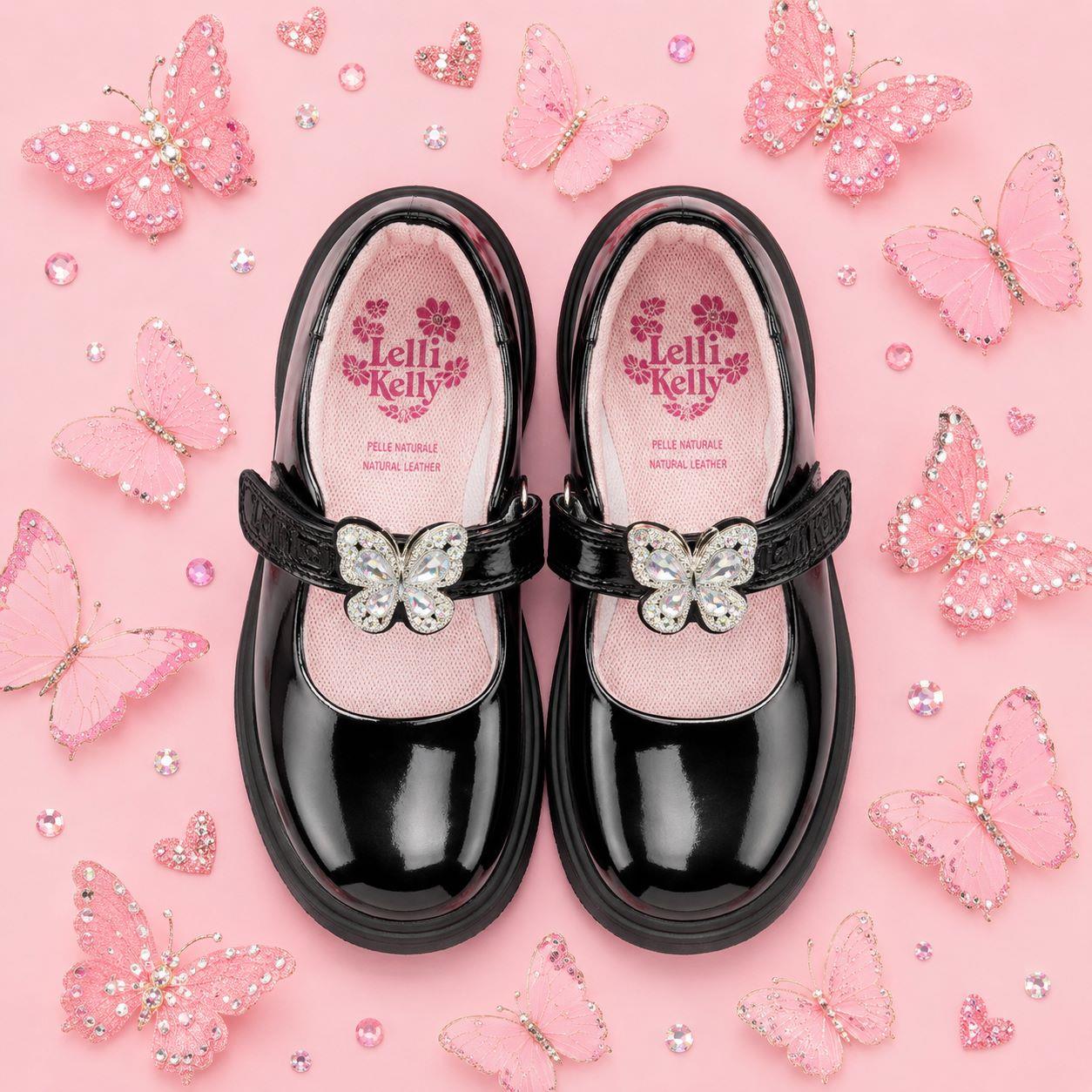 Lelli Kelly Selena Patent School Shoes LKSO8964 - Image 8