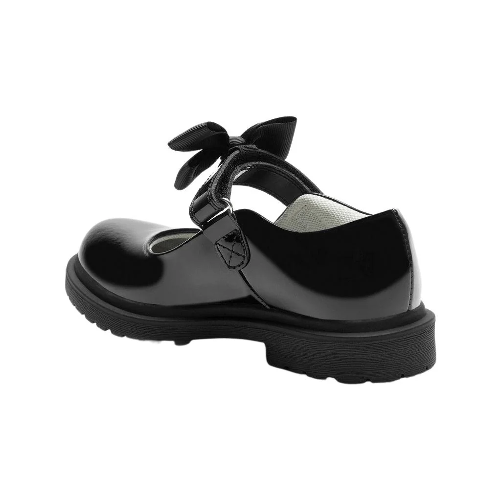 Lelli Kelly Miss LK Mia Black Bow Patent School Shoes LK8461 - Image 3