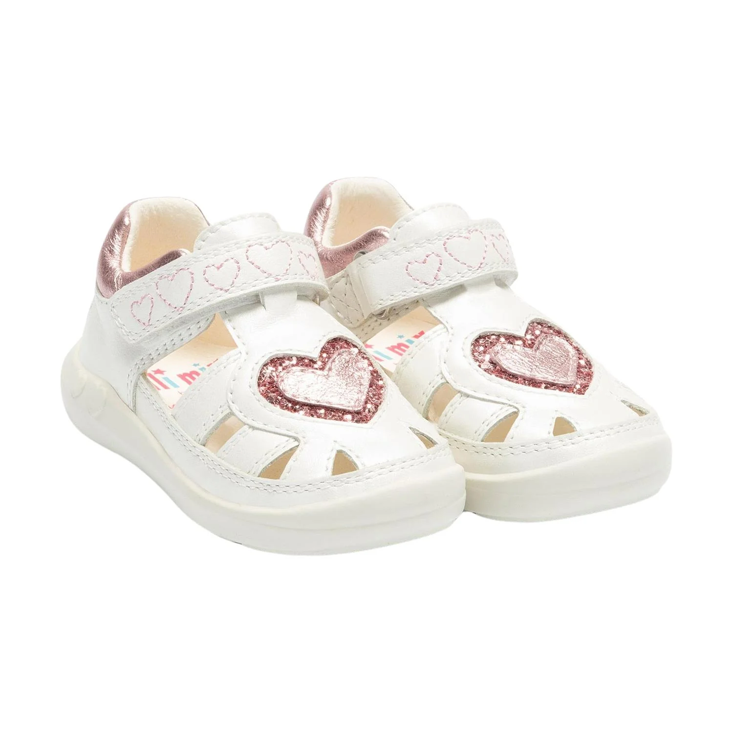 Lelli Kelly MXCA4124 (BI01) Hope Heart Soft Leather Sandals Shoes - Image 13