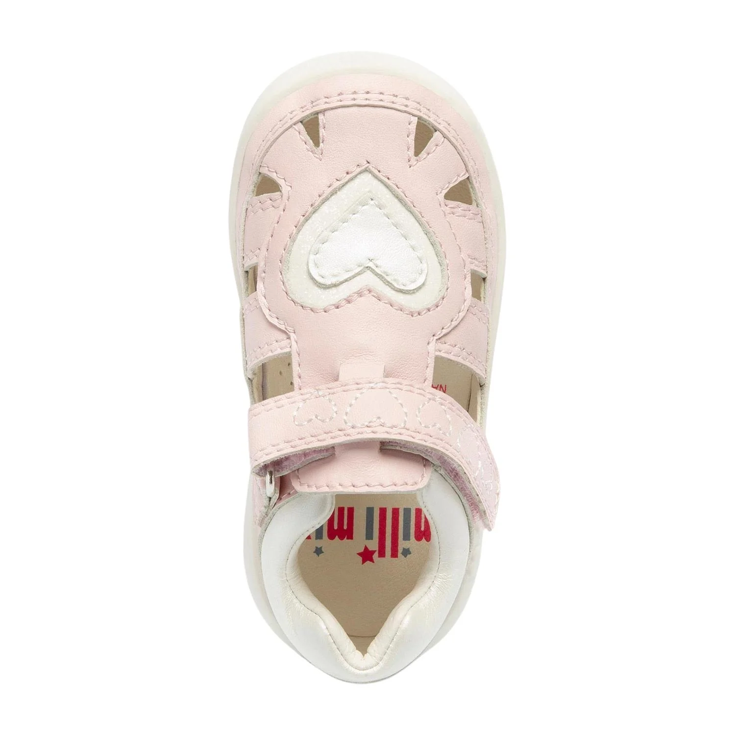 Lelli Kelly MXCA4124 (RO01) Hope Rosa Heart Soft Leather Sandals Shoes - Image 12