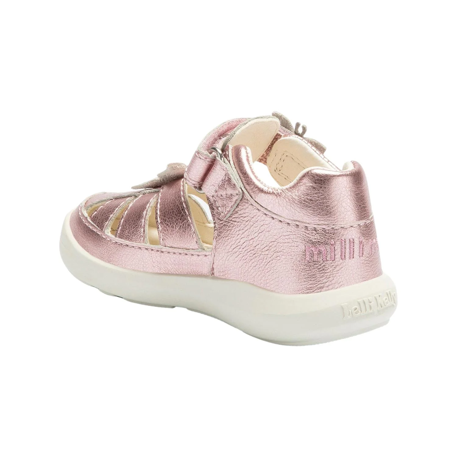 Lelli Kelly MXCA4125 (RO01) Raya Rosa Metallic Leather Butterfly Sandals - Image 3