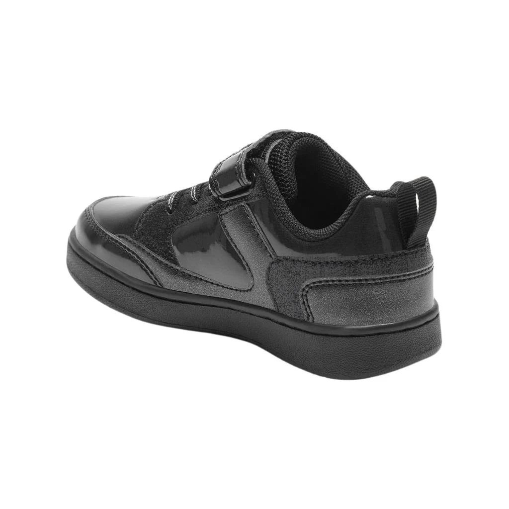 Lelli Kelly Pippa LK8402 (NE03) Black Patent Hook & Loop Fastening Trainers - Image 3
