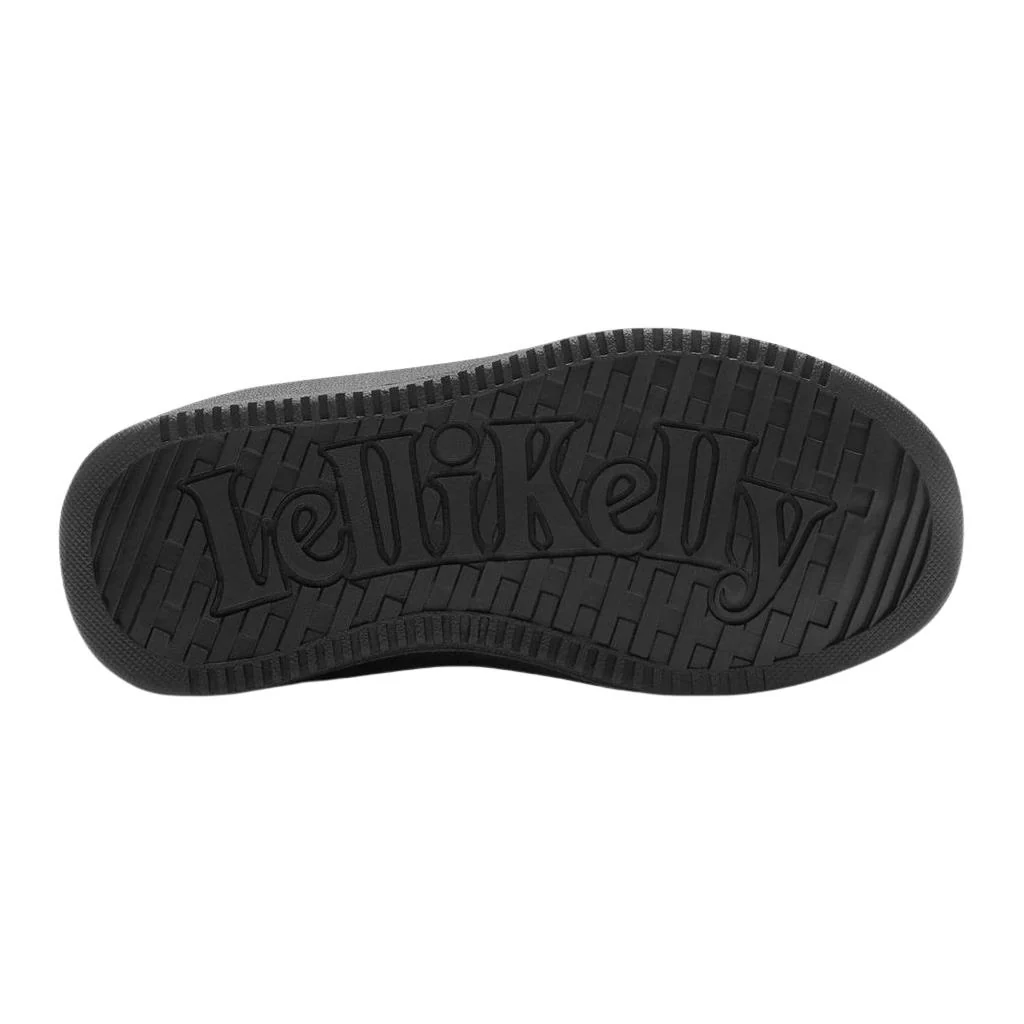 Lelli Kelly Pippa LK8402 (NE03) Black Patent Hook & Loop Fastening Trainers - Image 4