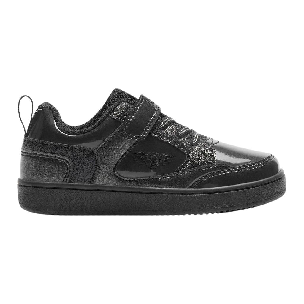 Lelli Kelly Pippa LK8402 (NE03) Black Patent Hook & Loop Fastening Trainers - Image 5