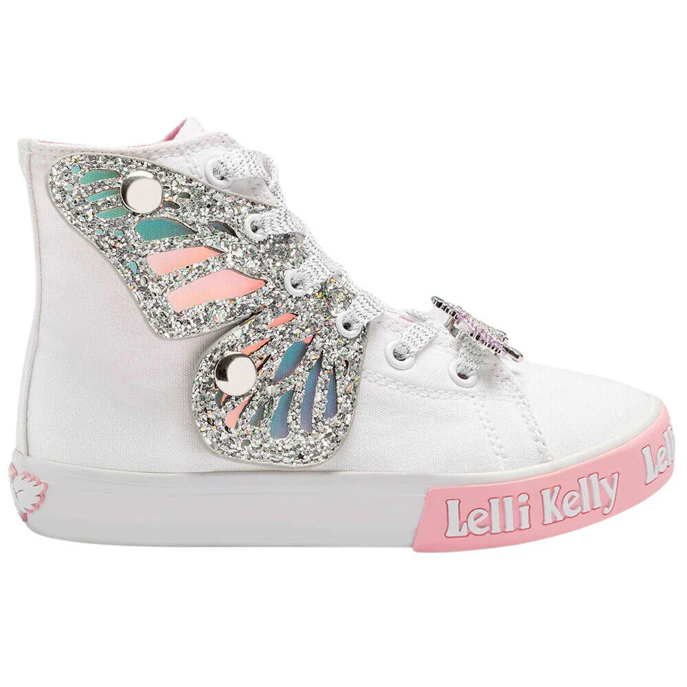 LK1330 (AH01) Unicorn Wings Argento Baseball Boots - Image 2